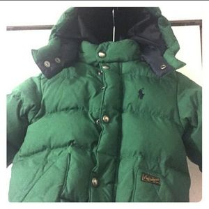 Ralph Lauren Polo 💚💙 toddler coat
